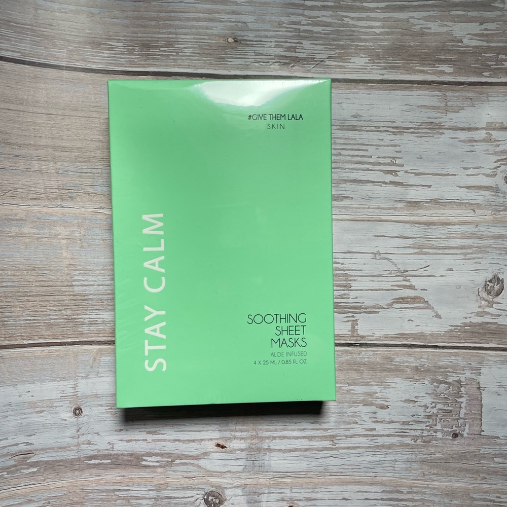 Give Them Lala Skin Stay Calm Soothing Sheet Masks